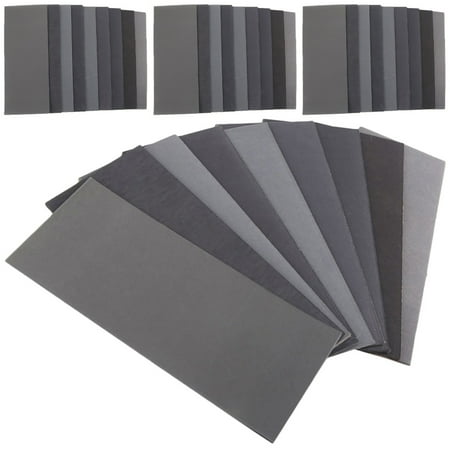 

90pcs Sand Paper Set Assorted Grit Sandpaper Sheets for Wood Furniture Finishing 60#-3000#