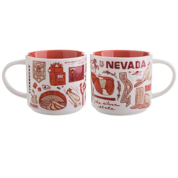 Starbucks Been There Series Collection Nevada Ceramic Coffee Mug New