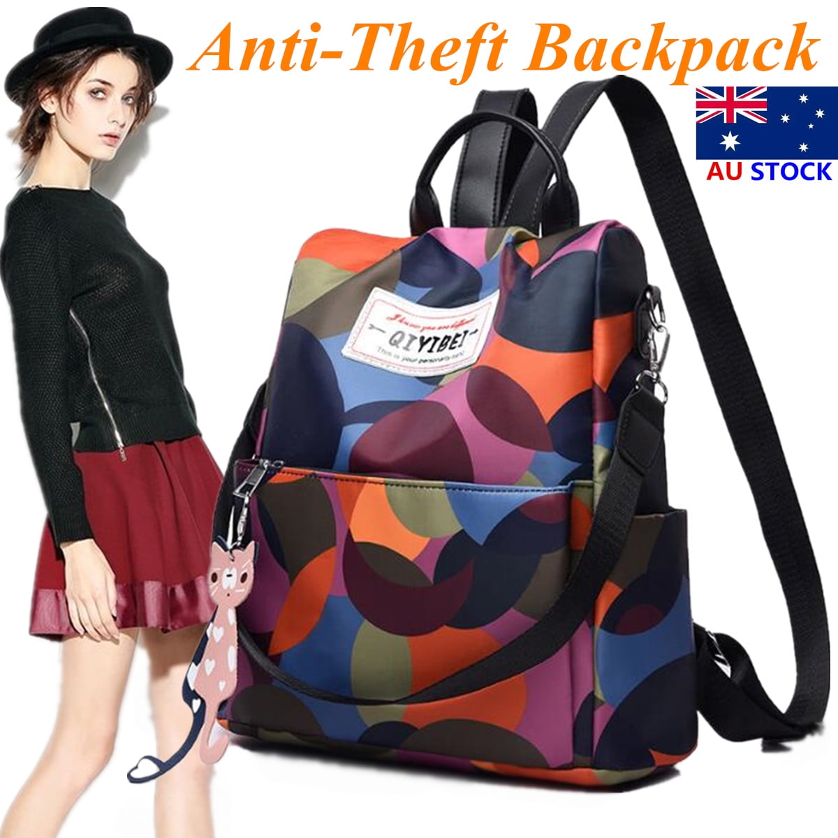 anti theft travel tote