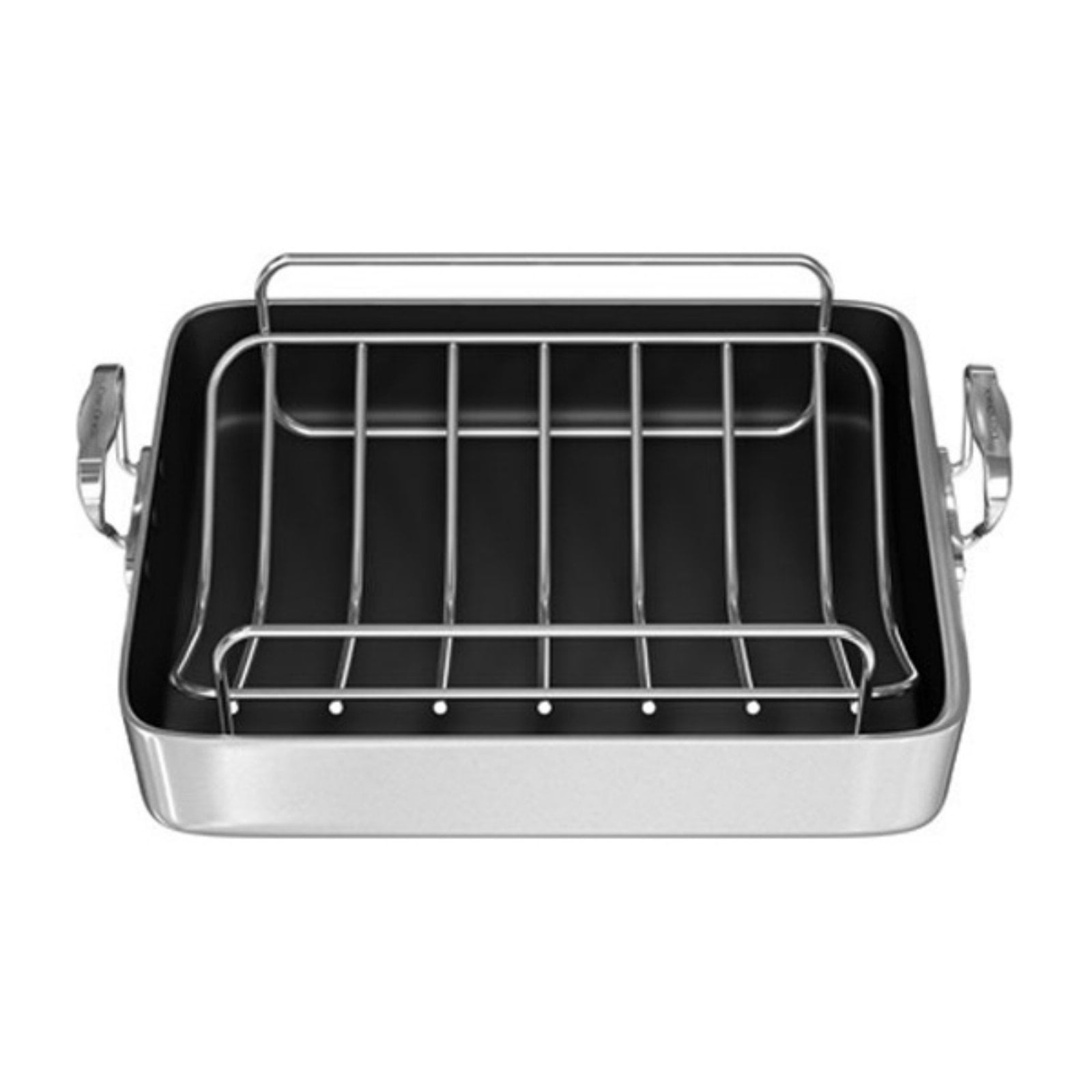 Chef Way Cast Aluminum Large Open Roaster Pan 12 x 17