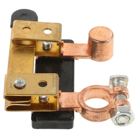 HOMEMAXS Top Post Negative Battery Disconnect Switch Isolator Power Cutoff Switch Battery Disconnect Switch for Marine Car Boat RV ATV