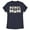 Navy Blue, variant on Women's Star Wars: A New Hope Rebel Mom Graphic Tee Black Small