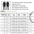 thumbnail image 2 of stanreset 3MM Wetsuits Insulation One-piece Professional Diving Suit Comfortable Three-layer Fabric Thickened Keep Warm Surf Suit Men's blue L, 2 of 6