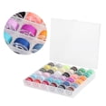 thumbnail image 4 of Transparent Bobbin Storage Box 36 Grid with Colorful Bobbin Thread Sewing Machine Supplies, 4 of 10