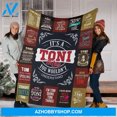 thumbnail image 3 of Toni Premium Fleece Blanket, 3 of 3