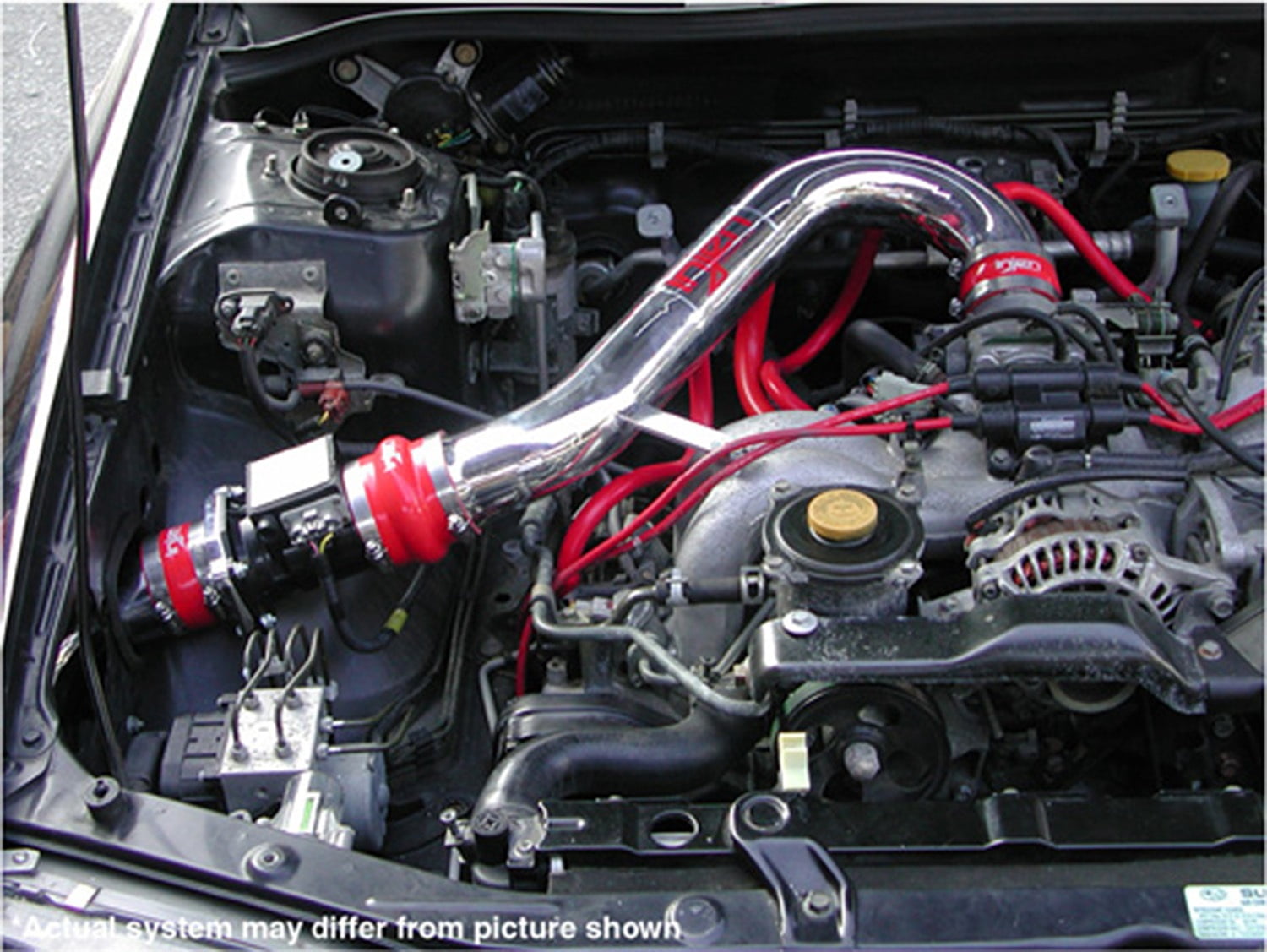 Injen 98-99 RS 2.5L Black Cold Air Intake Fits select: 1998-1999 SUBARU IMPREZA