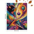 thumbnail image 3 of Geometric Abstract Dog Portrait Canvas Print Wall Decor for Living Room Bedroom Office Apartment Cafe, 3 of 8