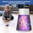 thumbnail image 5 of HIBIBUD Electric Bug Zapper Outdoor,Rechargeable Mosquito Lamp with Hanging Loop,Portable Mosquito Killer for Indoor Outdoor Home Camp,Fly Zapper,Fly Traps,Mosquito Zapper, 5 of 7