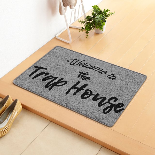 TIMIFIS Halloween Decorations Door Mat Halloween Door Mat Cartoon Floor Mat Hallway Kitchen Foot Mat Soft Carpet Welcome Mats OutdoorFall