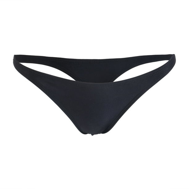 Sexy Cheeky Bikini Bottoms  Black Bikini – WHITE SHORE SWIM