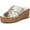 Gold, variant on Dawn Women's Sandals Cream Snake Leather Size 8.5 M