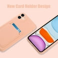 thumbnail image 2 of Wallet Case for iPhone 11 (6.1 inch), Card Holder Camera Protection Cover for iPhone 11 + Screen Protector, Soft Slim Card Slot Case Compatible with iPhone 11 Phone Case -Pink, 2 of 13