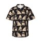 thumbnail image 1 of Fotbe French Bulldog Camisa Hawaiana para Hombre Unisex – Camisa Casual de Verano con Botones de Manga Corta de Algodón y Lino,Medium, 1 of 7