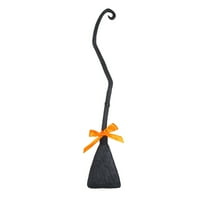 AuroraX Halloween Decorations Broomstick Wizard Indoor Plastic Witch Broom Holiday Party Halloween