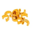 thumbnail image 5 of Clips en C de guía de manguera de carcasa de hebilla de de aluminio piezas , Oro DYNWAVEMX Bike C Clips Cabe Hebillas, 5 of 5