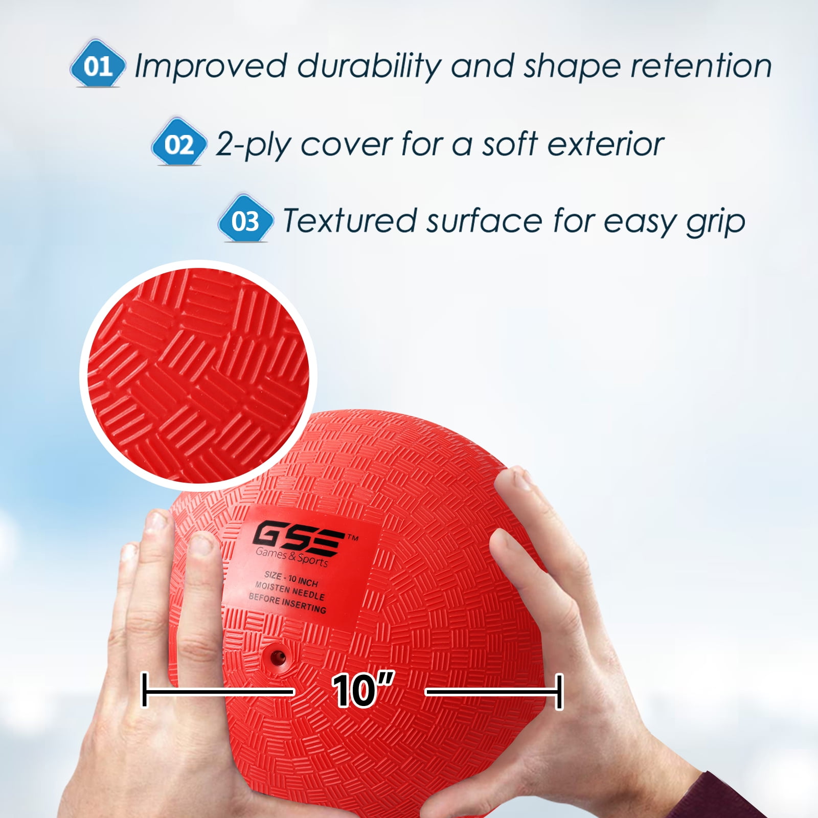 GSE Games & Sports Expert 7-inch Red Classic Inflatable Playground