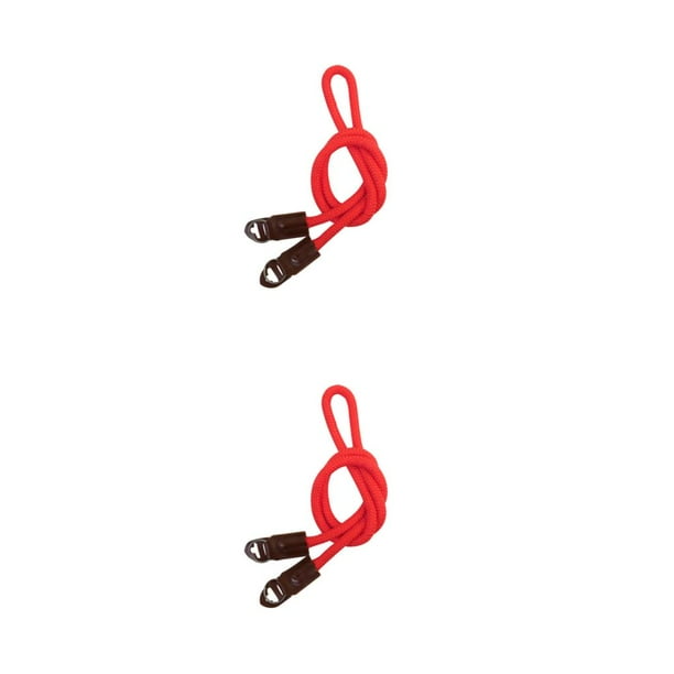 Correa trasera Matsuzay Cuero Nylon para Cámara inteligente Rojo 110 cm