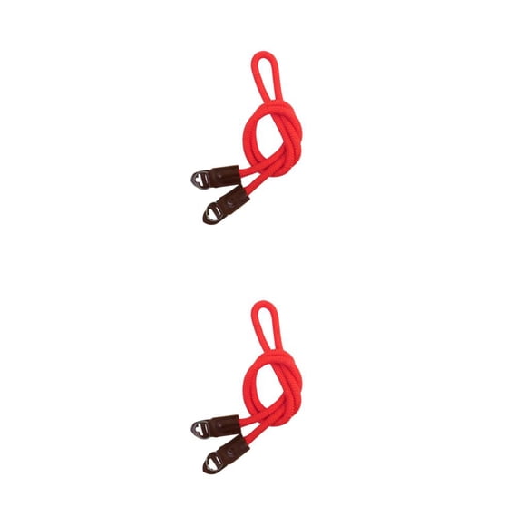 Correa trasera Matsuzay Cuero Nylon para Cámara inteligente Rojo 110 cm