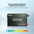 thumbnail image 5 of Renogy 1000W 12V Pure Sine Wave Inverter, Power Inverter DC 12V to AC 120V, Off-Grid Solar Power 110V with Built-in 5V/2.1A USB Port, 5 of 10