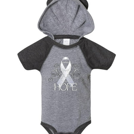

Inktastic Hope- Lung Cancer Awareness Gift Baby Boy or Baby Girl Bodysuit