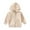 Beige_1, variant on Godom Toddler Kids Boys Girls Hoodies Jacket 12 18 24 Months 2T 3T 4T 5T Solid Color Zip Up Hooded Long Sleeve Kids Coat Fall Winter Clothes Outerwear