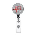 thumbnail image 1 of Tarjeta de puerta de enfermera | Regalos del día de las enfermeras, accesorios brillantes y divertidos para tarjetas de presentación para médicos Estilo C, 1 of 8