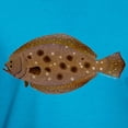 thumbnail image 3 of CafePress - Summer Flounder T Shirt - Men's Fitted T-Shirt, 3 of 4