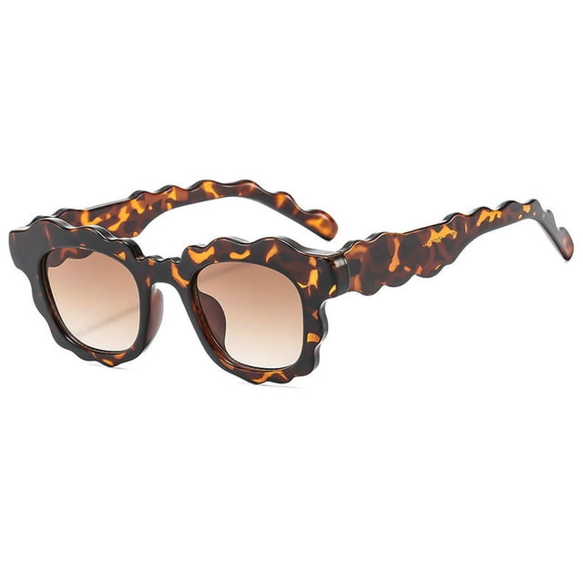 Gafas de sol COTIA con montura cuadrada de onda irregular con protección UV400