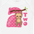 thumbnail image 4 of Inktastic Pink Sloth 2nd Birthday Girls Baby Bodysuit, 4 of 5