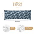 thumbnail image 3 of Fotbe A Japanese Great Wave Funda para Almohada Corporal con Diseño, Funda de Microfibra Ultrasuave de 20x54 Pulgadas, Ropa de Cama Elegante, 3 of 7
