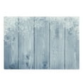 thumbnail image 1 of Winter Cutting Board, Frozen Wooden Texture Snowflakes Rustic Inspirations Grunge Retro Designed Print, Decorative Tempered Glass Cutting and Serving Board, Large Size, Bluegrey White, by Ambesonne, 1 of 1