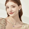 thumbnail image 6 of 30Pcs 10 Styles Celestial Charms Small Star Moon Map Planet Charms Space Theme Crafting Kit Rainbow Color Alloy Pendants Cosmic Jewelry Charms for Jewelry Making Hole: 1.8mm 1box, 6 of 7