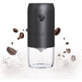 thumbnail image 1 of Promotion Portable Electric Coffee Grinder Mini Electric Coffee Grinder Rechargeable Espresso Grinder with Multiple Grind Settings Conical Grinder for Espresso Latte Mocha (Black), 1 of 1