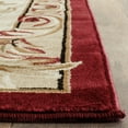 thumbnail image 3 of SAFAVIEH Lyndhurst Regina Traditional Bordered Area Rug, Red/Ivory, 9' x 12', 3 of 6