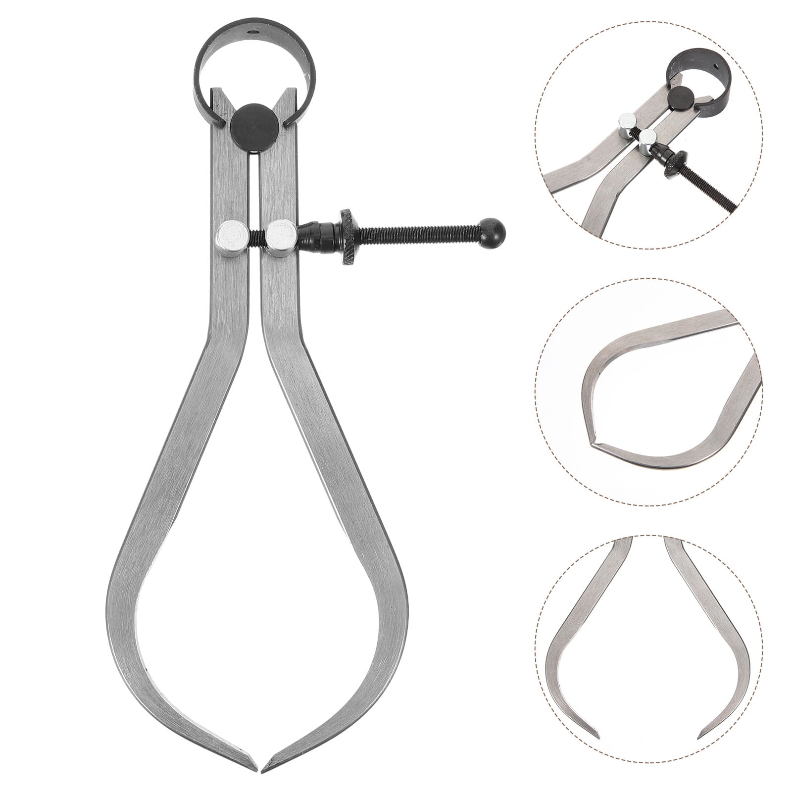 MLINS 5pcs Internal External Caliper Measuring Caliper Universal Caliper Measuring Tool ​
