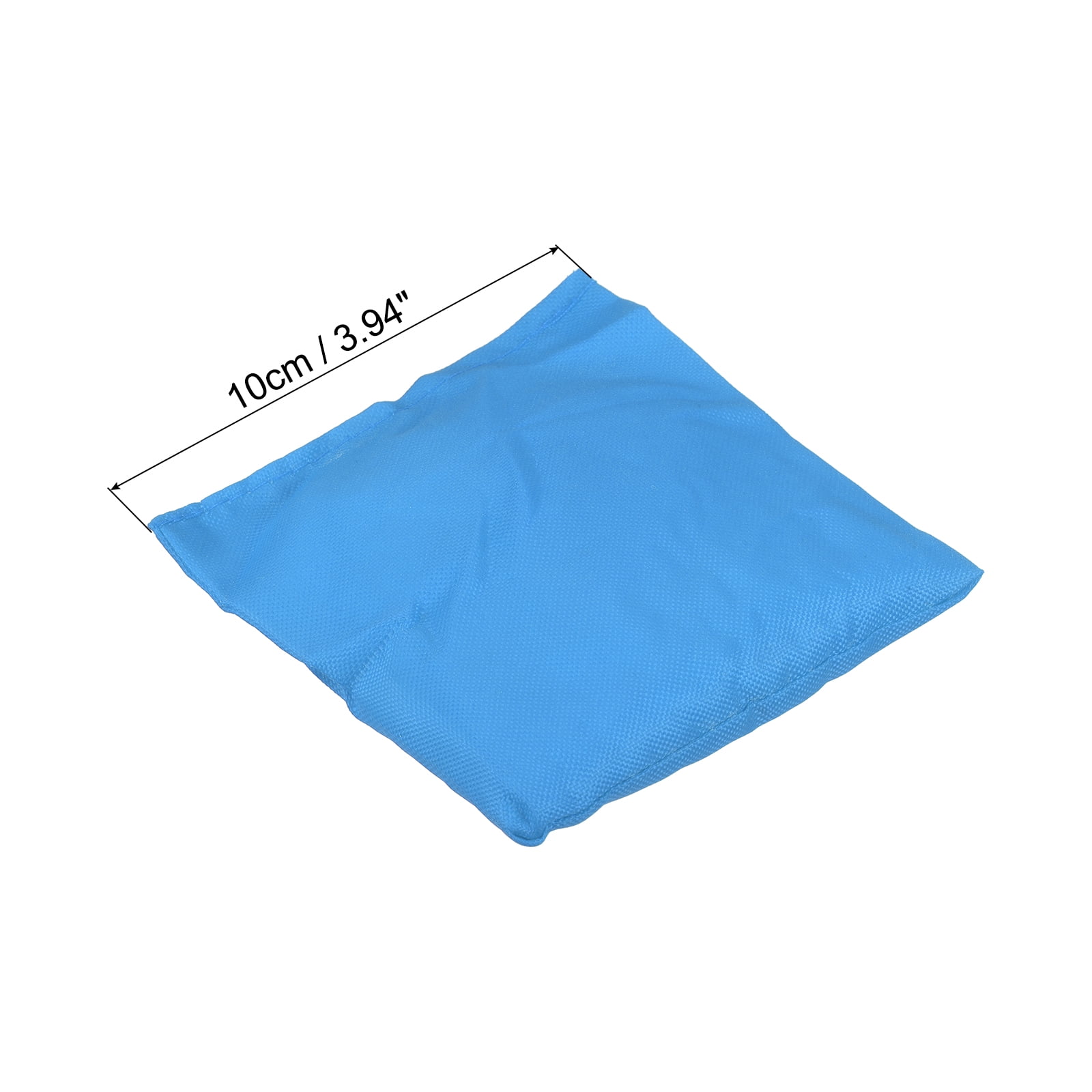 Uxcell Cornhole Bean SandBags Canvas Outdoor Party Hand Tossing Game, Blue 5 Pack