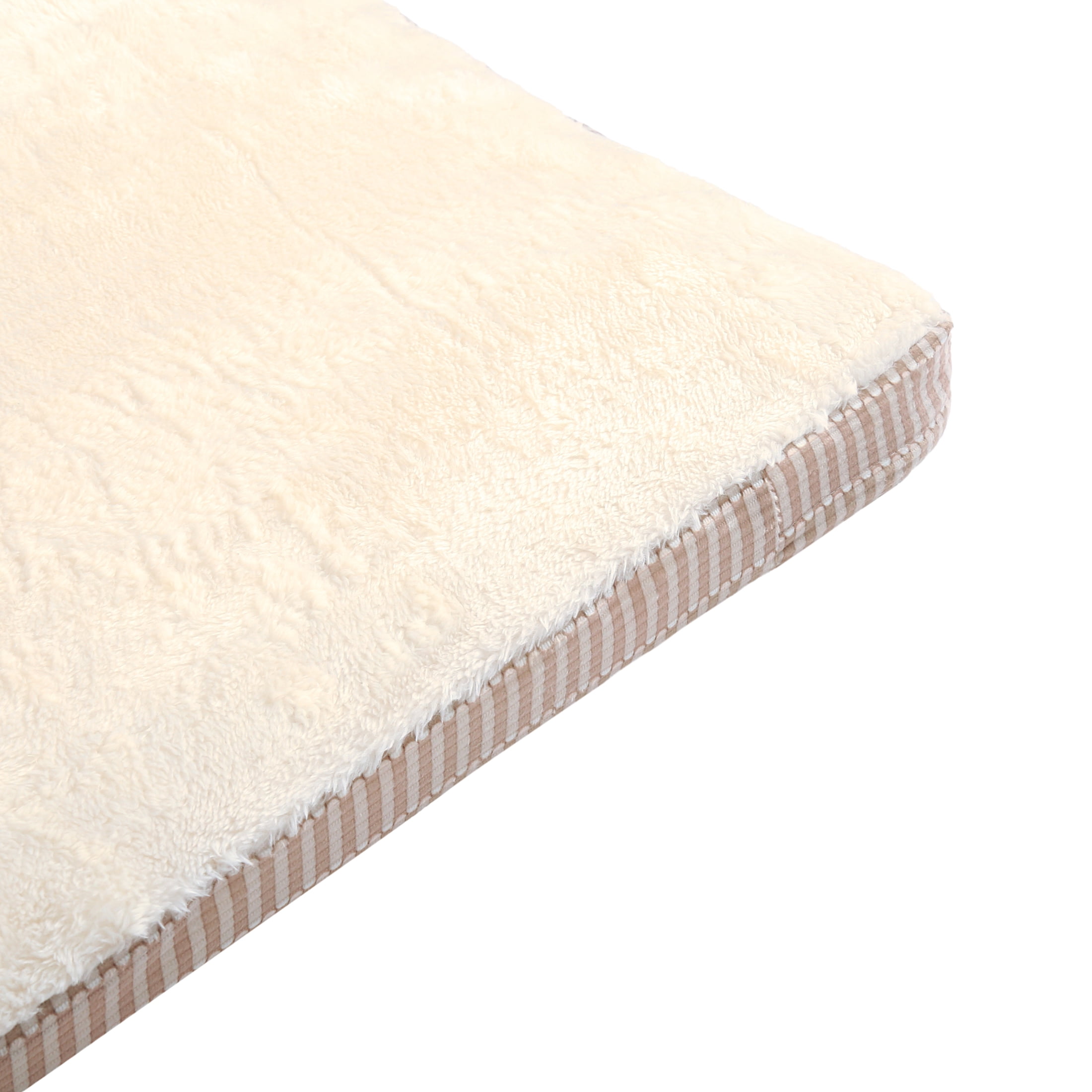 Vibrant Life Orthopedic Foam Dog Bed, Tan , Medium 29" x 20"