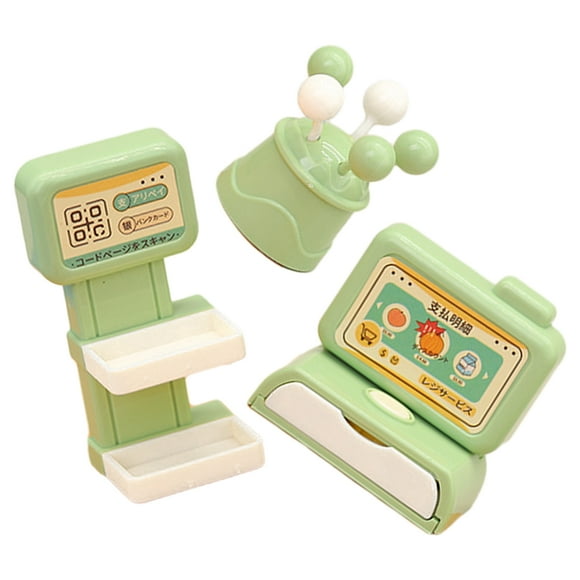 RENACLIPY Simulated Cash Register Cash Register Model Set for Hands-on Ability