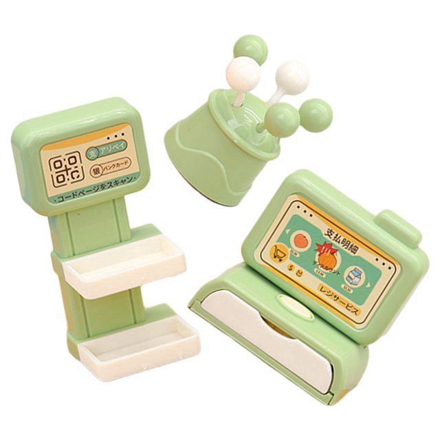 RENACLIPY Simulated Cash Register Cash Register Model Set for Hands-on Ability