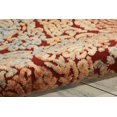 thumbnail image 5 of Nourison Graphic Illusions 3'6" x 5'6" Red Damask Indoor Rug, 5 of 5