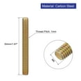 thumbnail image 2 of Uxcell 20 Pack Fully Threaded Rod, M6-1.0x50mm Carbon Steel Long Thread Screw, 2 of 6