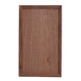thumbnail image 1 of Food Serving Tray, Small Rectangle Black Walnut Tray Simple Fashion Serving Tray Serve Tea Fruit Cheese Wine Meals For Home Kitchen Restaurants, 1 of 8