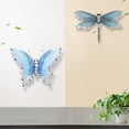 thumbnail image 5 of Cheers.US Crylic 3D Butterfly Dragonfly&nbsp; Wall Stickers Removable Butterfly Wall Decals Bling Lively Butterfly Wall Mural for DIY Party Office Home and Room Decoration&nbsp;, 5 of 7