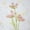 pink, variant on Janrevotw 4pcs 3 Forks Artificial Lace Flower Realistic Not Fade Not Wither No Watering Vivid Decoration New Korean Household Artificial Flowers Home Hotel Shopping Mall Ornaments Wedding Photography