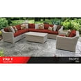 thumbnail image 2 of Coast 8 Piece Outdoor Wicker Patio Furniture Set in Terracotta, 2 of 2