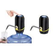 Portable Electric Water Dispenser - Top Loading, USB Rechargeable Water Cooler for 2-5 Gallon Jugs, Safe & BPA-Free