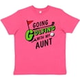 thumbnail image 3 of Inktastic Going Golfing with my Aunt- kids golf Youth T-Shirt, 3 of 5