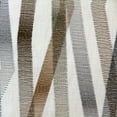 thumbnail image 2 of Wandering Lines Forest Grove Throw Pillow 19x19 Olive Green Copper Gray Polyfill, 2 of 3