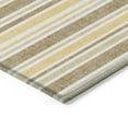 thumbnail image 4 of Addison Rugs Chantille Indoor/Outdoor Transitional Stripes Mocha Washable Rectangle Rug, 8' x 10', 4 of 6