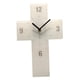 thumbnail image 2 of Reloj de pared silencioso, compacto, creativo, moderno, acrílico para decoración del hogar. Blanco, 2 of 9